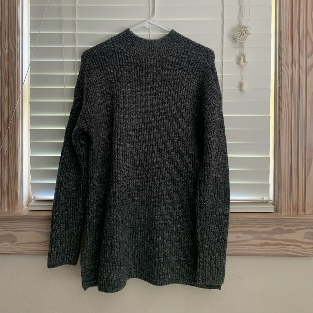 Charcoal Gray Turtleneck
